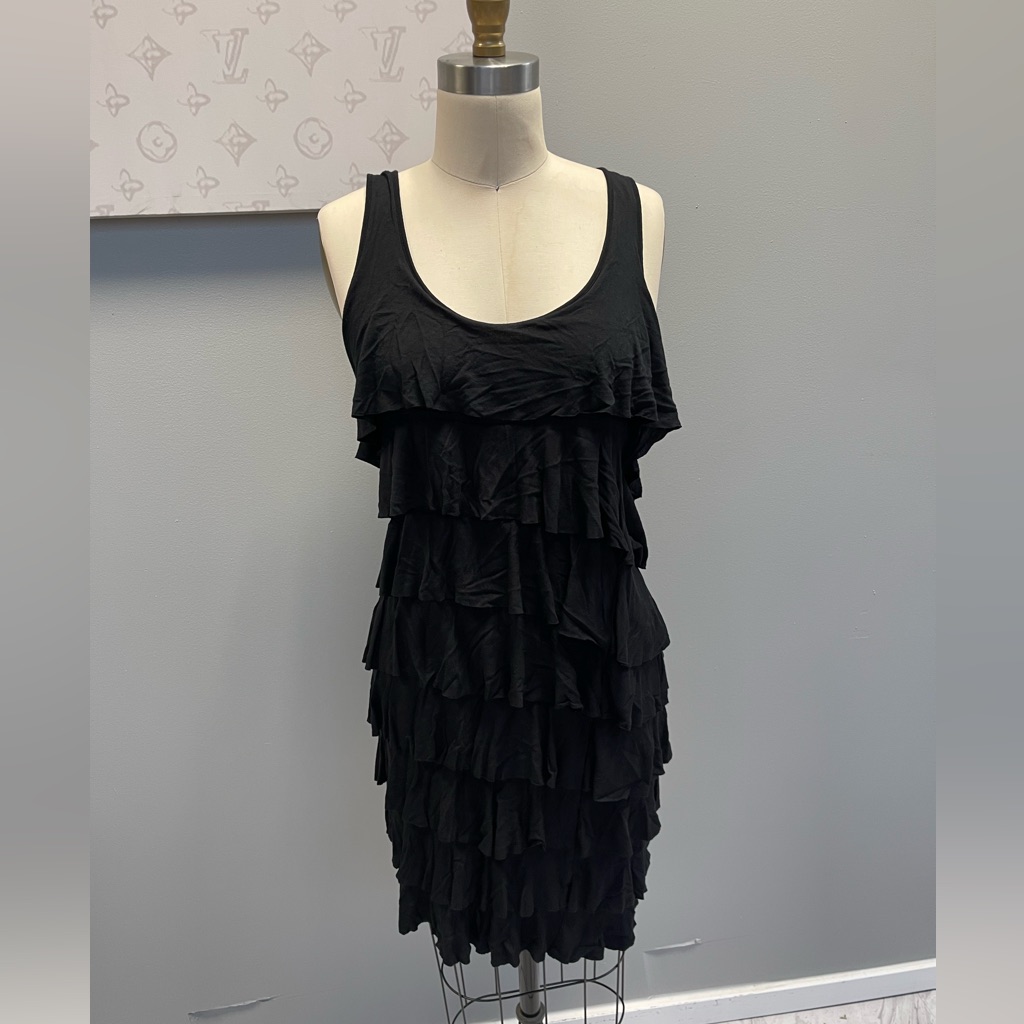 Kenneth Cole New York - Black Midi Dress Size M